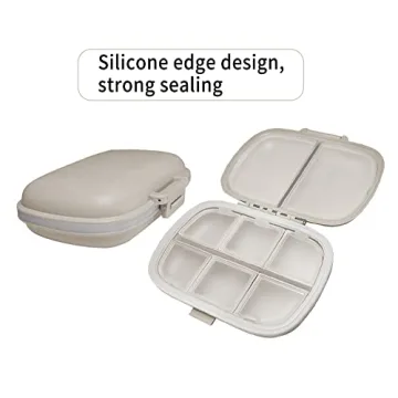 Versatile 8 Compartments Pill Organizer for Daily Use