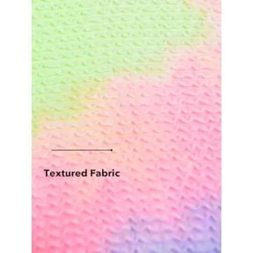 CUPSHE Women's Bikini Set Two Piece Swimsuits High Waisted Scoop Neck Spaghetti Adjustable Straps Textured,L