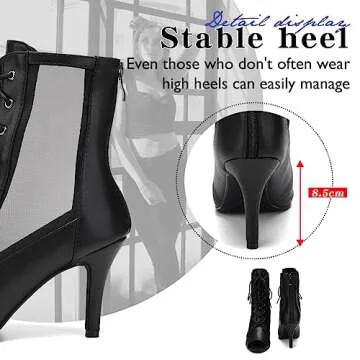 Comfortable HIPPOSEUS Latin Dance Boots for Women  | Perfect for Dance