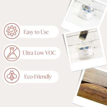 Eco-Friendly Clear Satin Top Coat for Crafts and Furniture