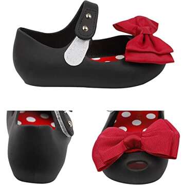 iFANS Girls Princess Jelly Shoes - Cute and Comfortable Flats