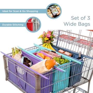 Lotus Trolley Bags - Eco-Friendly Grocery Solution with Cooler