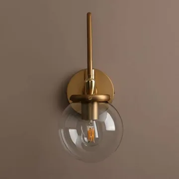 Stylish Adjustable Globe Wall Sconce for Elegant Lighting