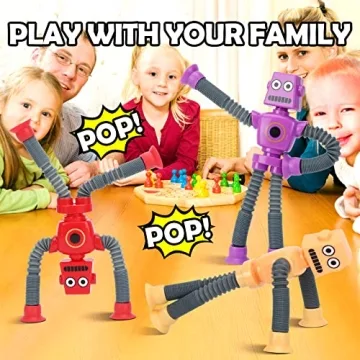 Pop Tubes Sensory Toys ADHD Autism Relief Kids Fun