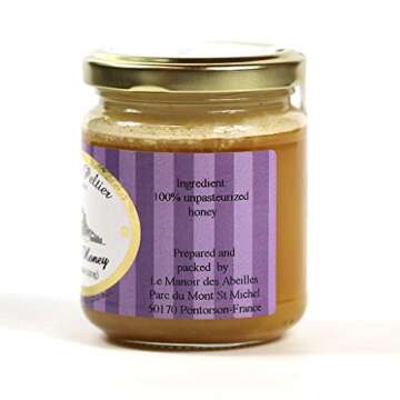 Manoir des Abeilles Lavender Honey - Pure Taste from Provence, 250g