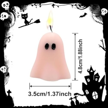 Cute Ghost Candles - Unique Halloween Decorations