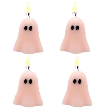 Cute Ghost Candles - Unique Halloween Decorations