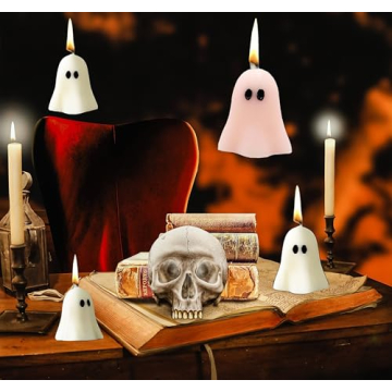 Cute Ghost Candles - Unique Halloween Decorations