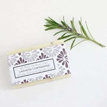 Bar Soap Gift Set of 3 Handmade Natural Essential Oil Soap Set - Christmas Gifts and Stocking Stuffers for Women