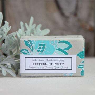 Bar Soap Gift Set of 3 Handmade Natural Essential Oil Soap Set - Christmas Gifts and Stocking Stuffers for Women