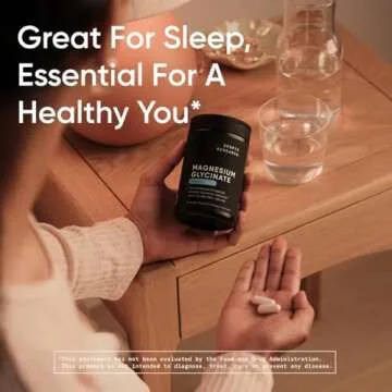 Sports Research Magnesium Glycinate for Restful Sleep & Wellness