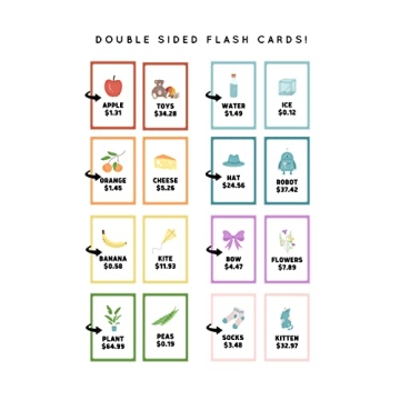 Educational Felt Money Set for Kids Pretend Play and Math