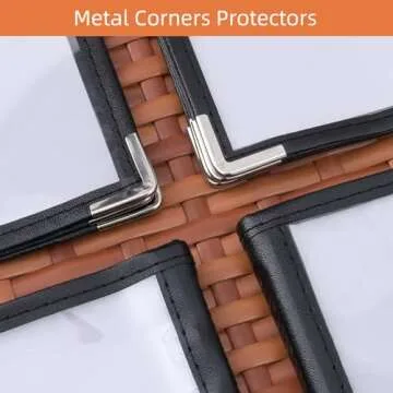 Stylish 4PCS Menu Covers for Professional Presentation