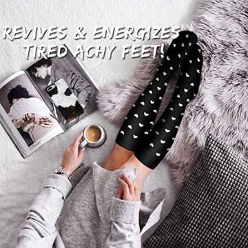 Bluemaple Copper Compression Socks for Comfort and Support