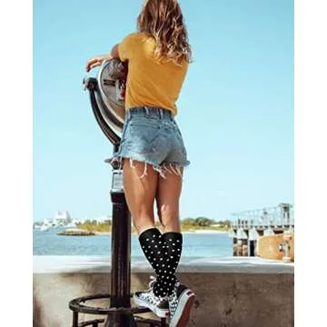 Bluemaple Copper Compression Socks for Comfort and Support