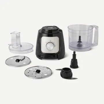 Amazon Basics Food Processor 10 Cup 500 Watt Motor Black