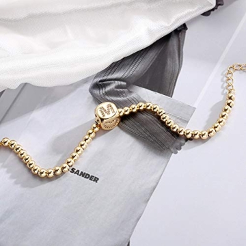 Yoosteel Gold Initial Bracelets for Women Jewelry Gifts