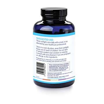 PRN De3 Omega-3 Fish Oil for Dry Eye Care - 270 Softgels