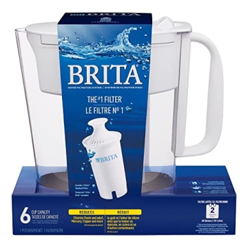 Brita Metro Water Filter Pitcher for Cleaner Water