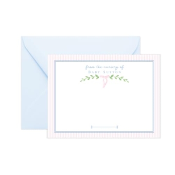 Personalized Floral Baby Shower Thank You Cards - Lemon Grace Co