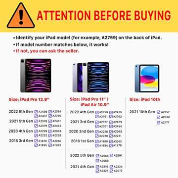 INVZI MagFree Magnetic Stand for iPad Pro 12.9 inch