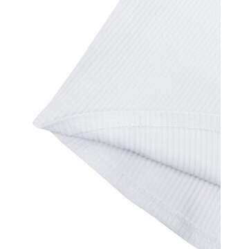 Trendy Peacameo Women's One Shoulder Ribbed Tank Top