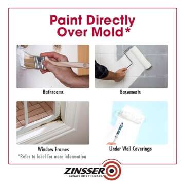 Zinsser Mold Killing Primer – Eliminate Mold Effectively
