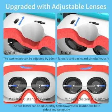 DEVASO VR Headset for Nintendo Switch - Immersive Gaming