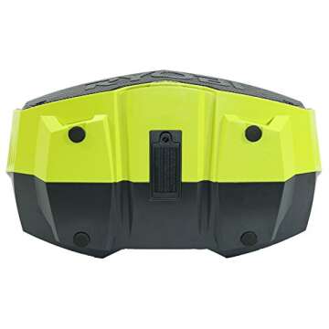 Ryobi P746 One+ 18-Volt Lithium Ion / AC Dual-Powered AM/FM Stereo System with USB and Bluetooth Technology (Battery, Charger, and Extension Cord Not Included / Radio Only)