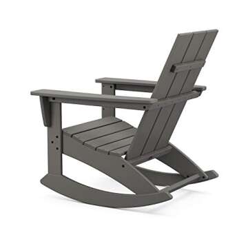 POLYWOOD Modern Adirondack Rocking Chair