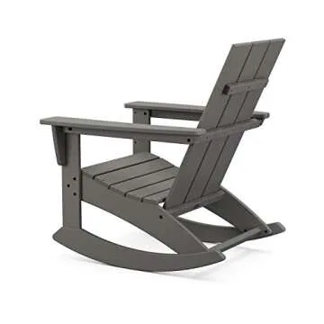 POLYWOOD Modern Adirondack Rocking Chair