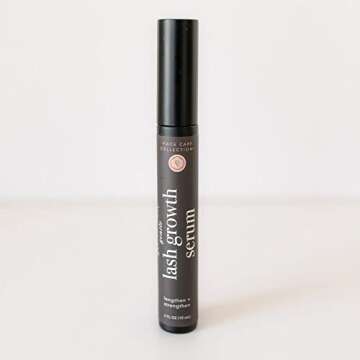 Rowe Casa Organics Lash Serum - Organic Castor Oil to Aid With Lash and Eyebrow Growth