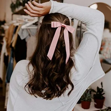 Velvet Hair Scrunchies Colorful No Hurt Ties Women Girls