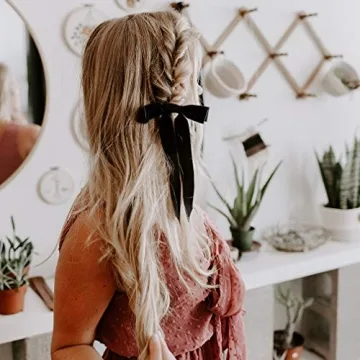 Velvet Hair Scrunchies Colorful No Hurt Ties Women Girls