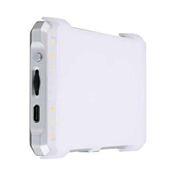 SUPON Bi-Color LED Video Light for Photography & Video