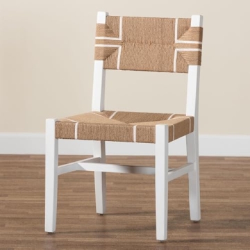 Stylish Bali & Pari Talli Paper Loom Dining Chair