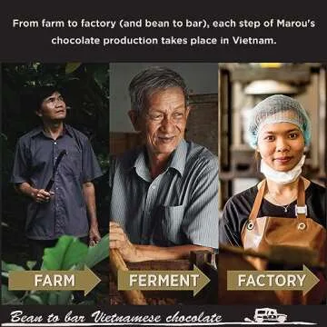Marou Selects: Best Sellers Collection #2 | Dak Lak 70%, Lam Dong 74%, Dong Nai â€˜Pod-to-Barâ€™ 72% | 3 x Marou Chocolate Bars