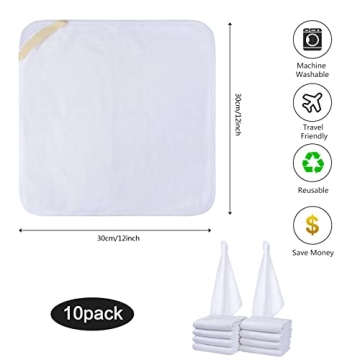 Buy SINLAND Microfiber Facial Cloths Soft Fast Drying