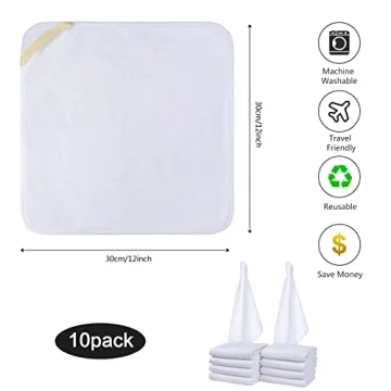 Buy SINLAND Microfiber Facial Cloths Soft Fast Drying