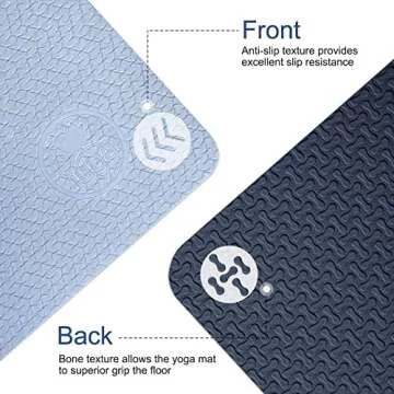 Premium IUGA Non-Slip Eco-Friendly Yoga Mat