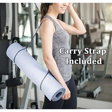 Premium IUGA Non-Slip Eco-Friendly Yoga Mat