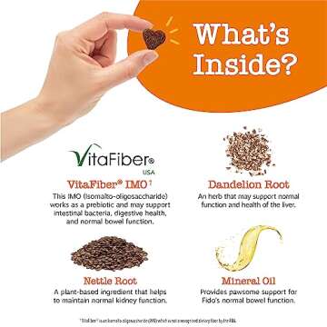 Zesty Paws Scoot Away Soft Chews - Healthy Bowel Function with Bromelain, Vita Fiber for Dogs, & Dandelion Root for Dog Digestive Support and Gut Health - 90 Soft Chews