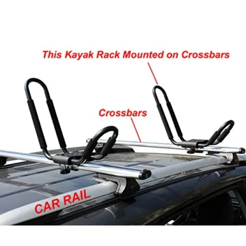 TMS Kayak Racks - Easy Install Dual Carriers for Kayaks