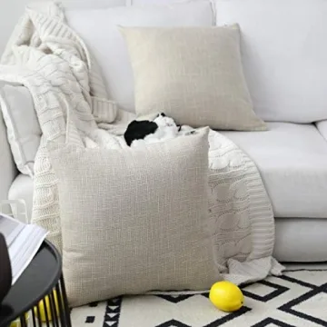 Stylish Faux Linen Cushion Covers - Kevin Textile 26x26