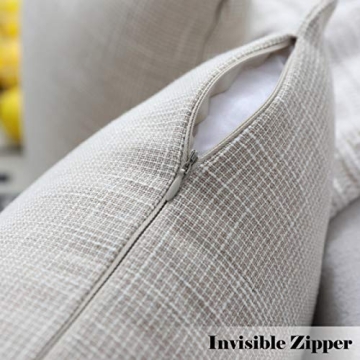 Stylish Faux Linen Cushion Covers - Kevin Textile 26x26