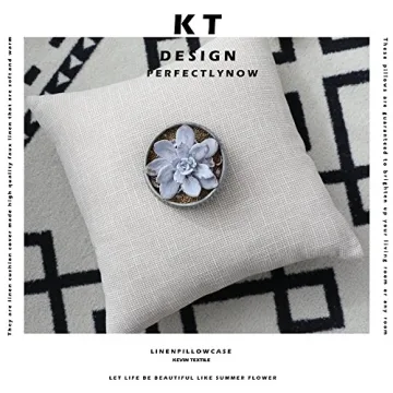 Stylish Faux Linen Cushion Covers - Kevin Textile 26x26