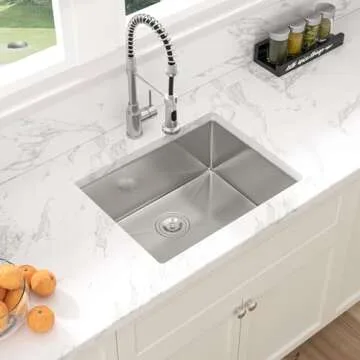 Sarlai 23" Undermount Stainless Steel Kitchen Sink