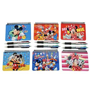 Disney Autograph Books 4-Pack with Multi-Color Pens for Kids