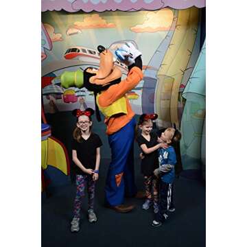 Disney Autograph Books 4-Pack with Multi-Color Pens for Kids