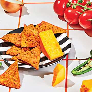 Hilo Life, Low Carb Keto Friendly Tortilla Chip Snack Bags Nacho Cheese Ranch Spicy Salsa, Variety Pack, 12 Count